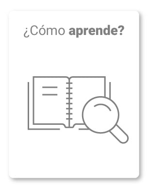 15. ¿Cómo aprende información acerca de su trabajo?