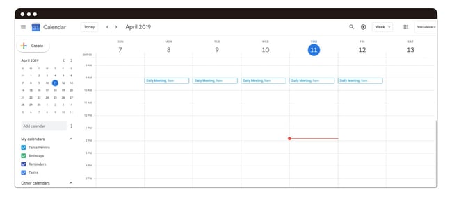 Guía Google Calendar