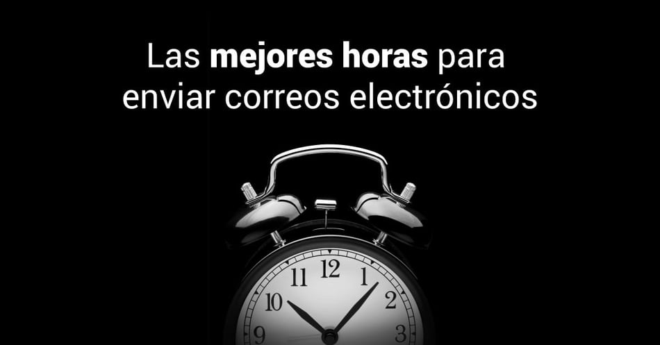 Las mejores horas para enviar correos electrónicos