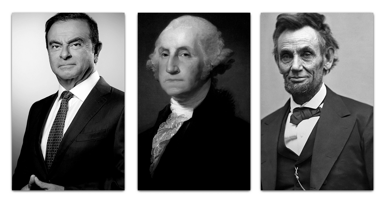 Carlos-Ghosn-George-Washington-y-Abraham-Lincoln-min
