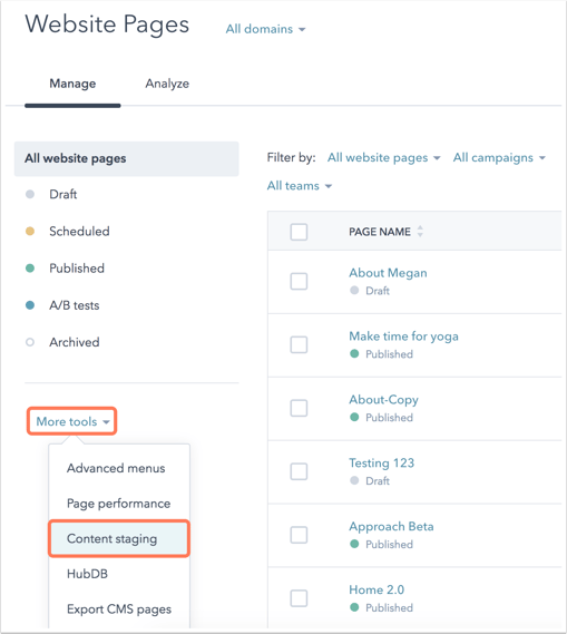 access-content-staging