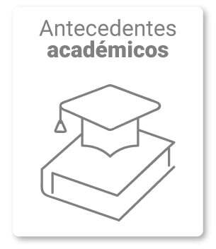 2. Describe sus antecedentes académicos