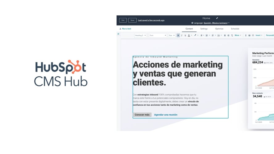 ¿Por qué elegir HubSpot CMS?