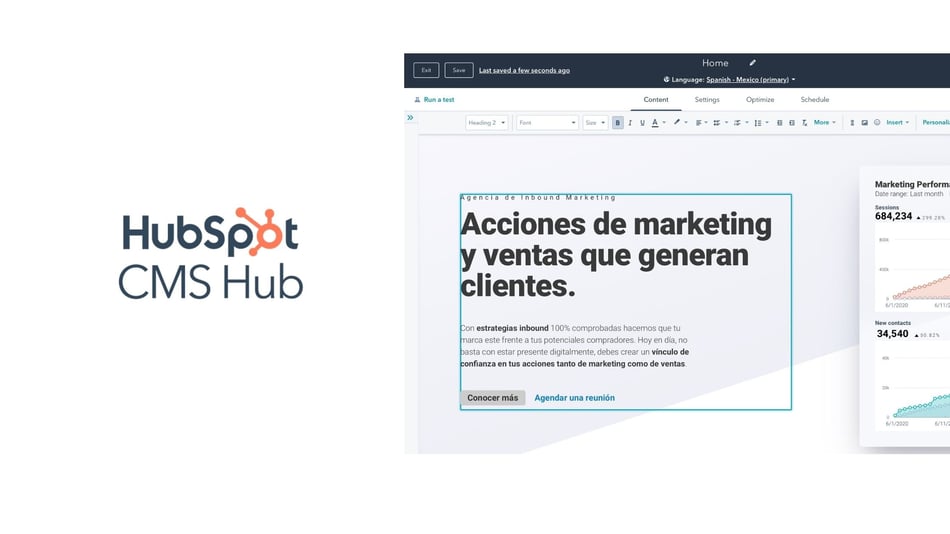 ¿Por qué elegir HubSpot CMS?