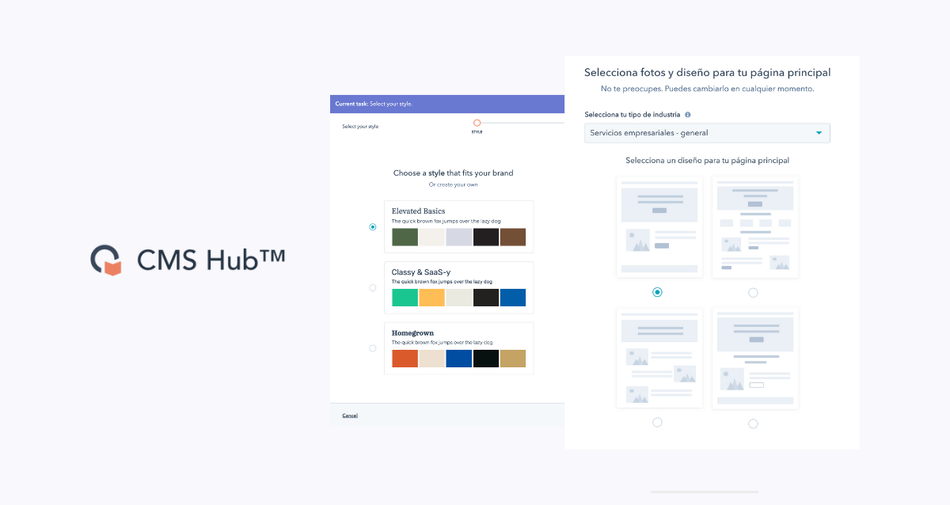 ¿Qué puedes hacer con CMS Hub Starter?
