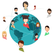 Red de conexiones en LinkedIn Red de conexiones en LinkedIn
