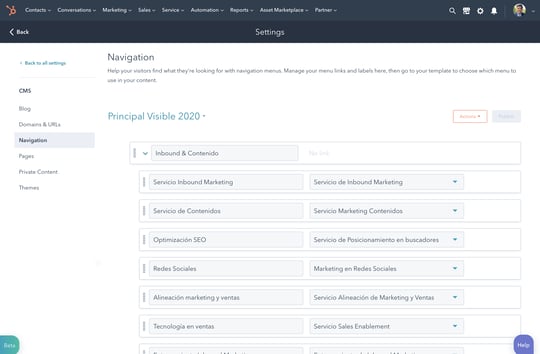 menus-cms-hub
