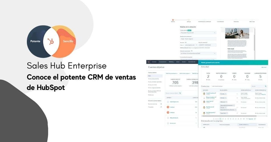 Sales Hub Enterprise: conoce el potente CRM de ventas de HubSpot