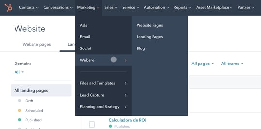 tipos-website-cms-hub