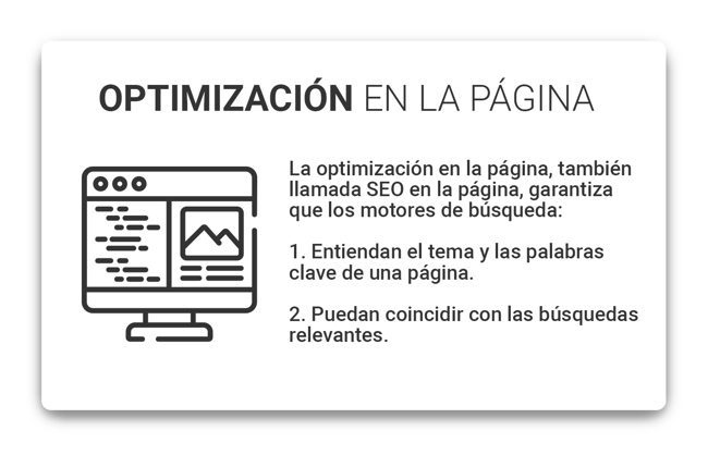 Optimización de la pagina web