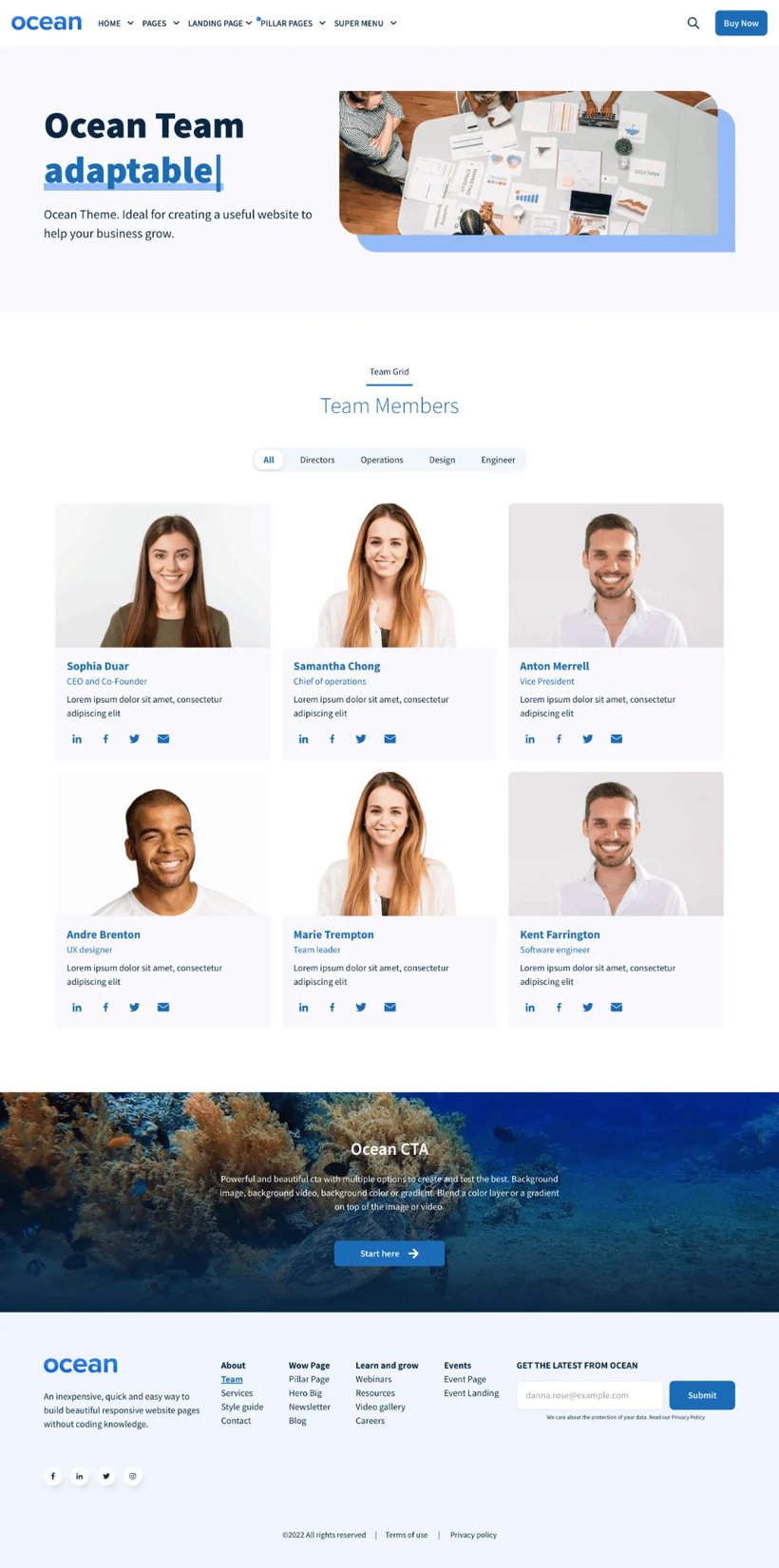Team members
