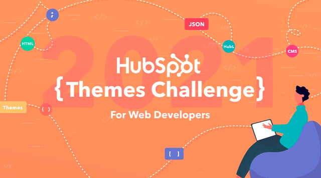 Los mejores temas ganadores del HubSpot Themes Challenge 2021
