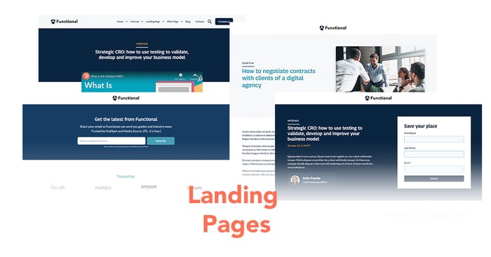 Las 5 mejores plantillas para Landing Page