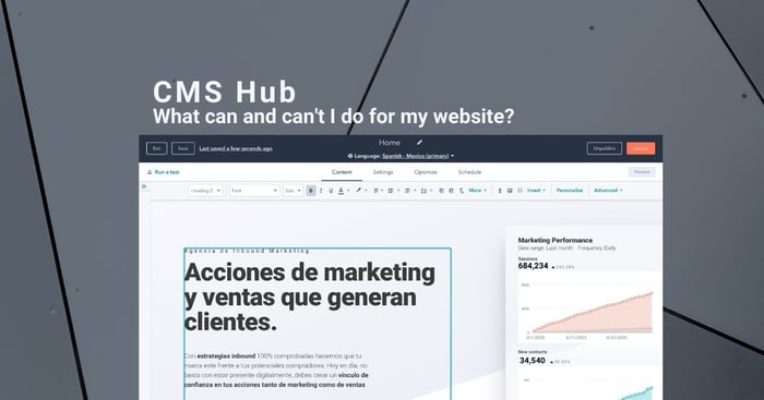 CMS Hub: What can and can't I do for my website?