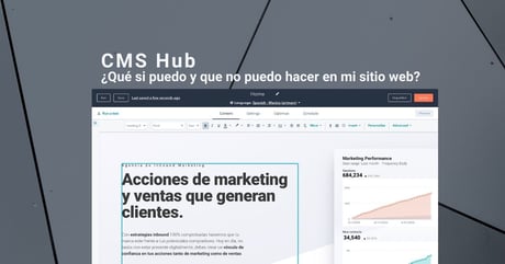 CMS Hub: ¿Qué sí puedo y qué no puedo hacer para mi Sitio Web?