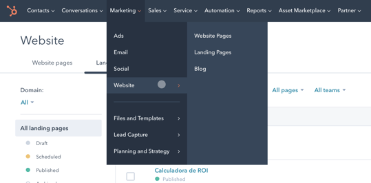 tipos-website-cms-hub