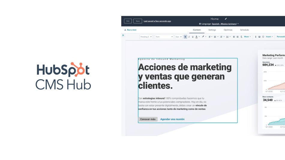¿Por qué elegir HubSpot CMS?