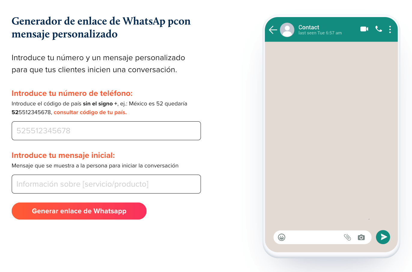 Módulo personalizado WhatsApp