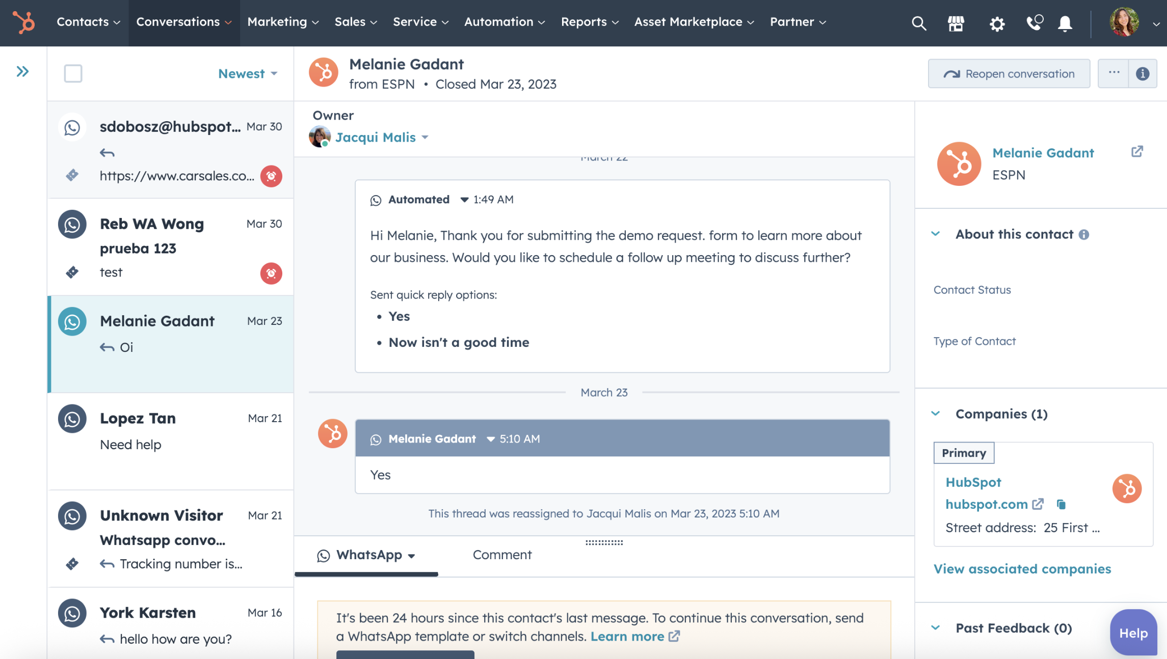 hubspot-whatsapp-crm
