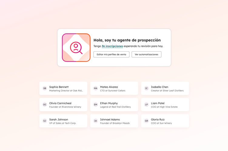 Agente de Prospección de HubSpot 2026