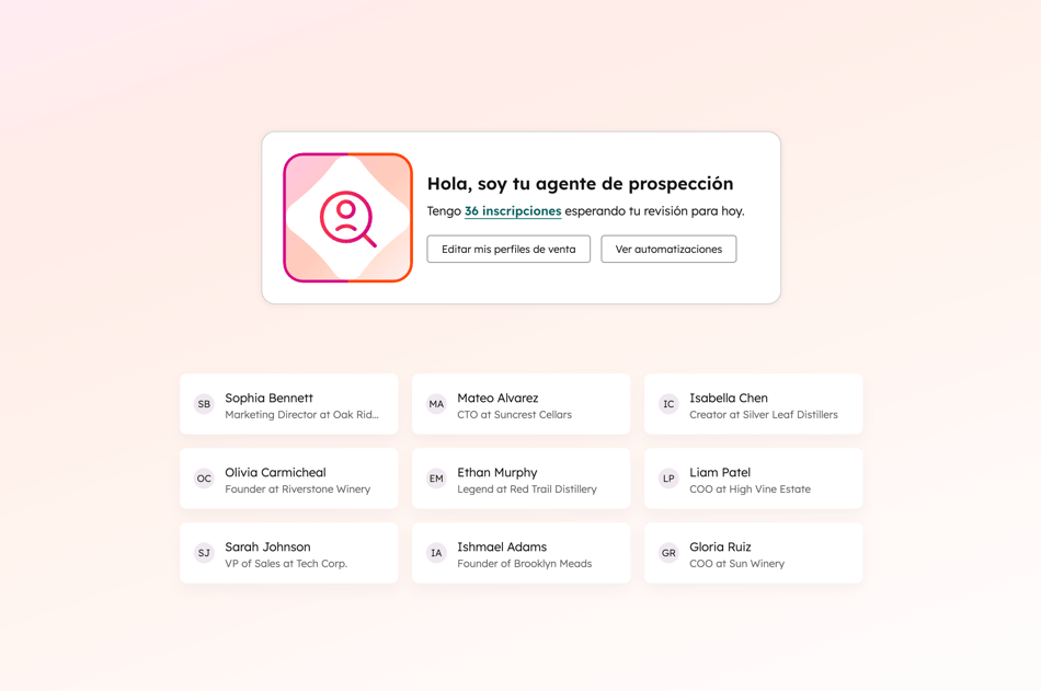 Agente de Prospección de HubSpot 2026