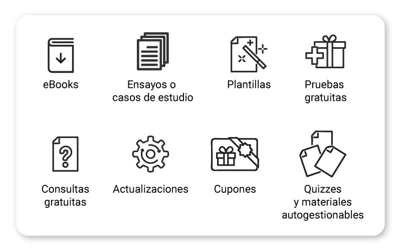 ejemplos más populares de lead magnets