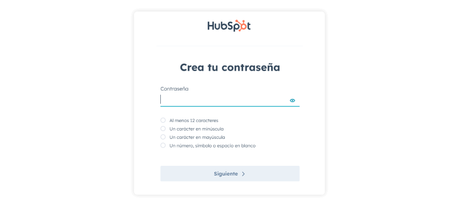 configura-tu-contraseña-de-hubspot