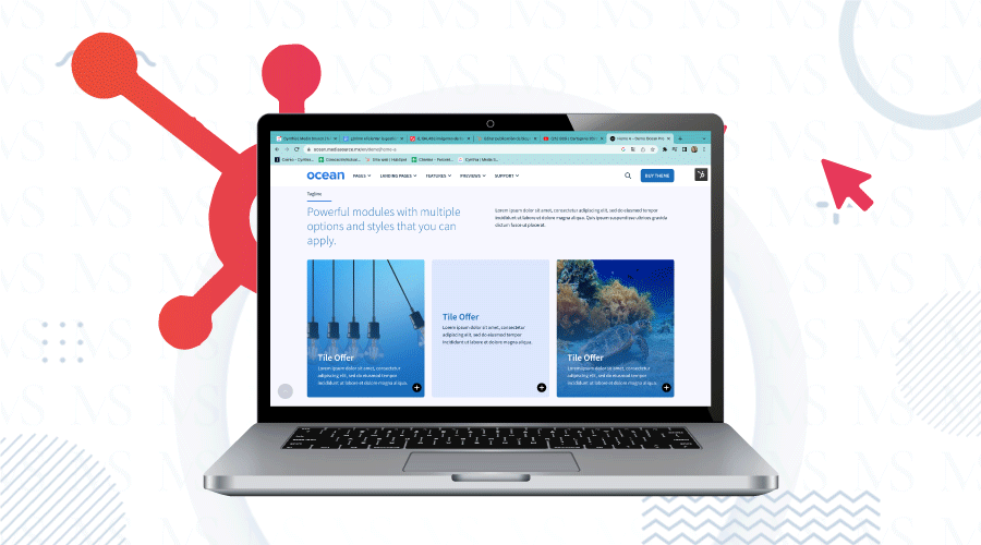 Ocean Theme: qué es y por qué usar este tema para HubSpot