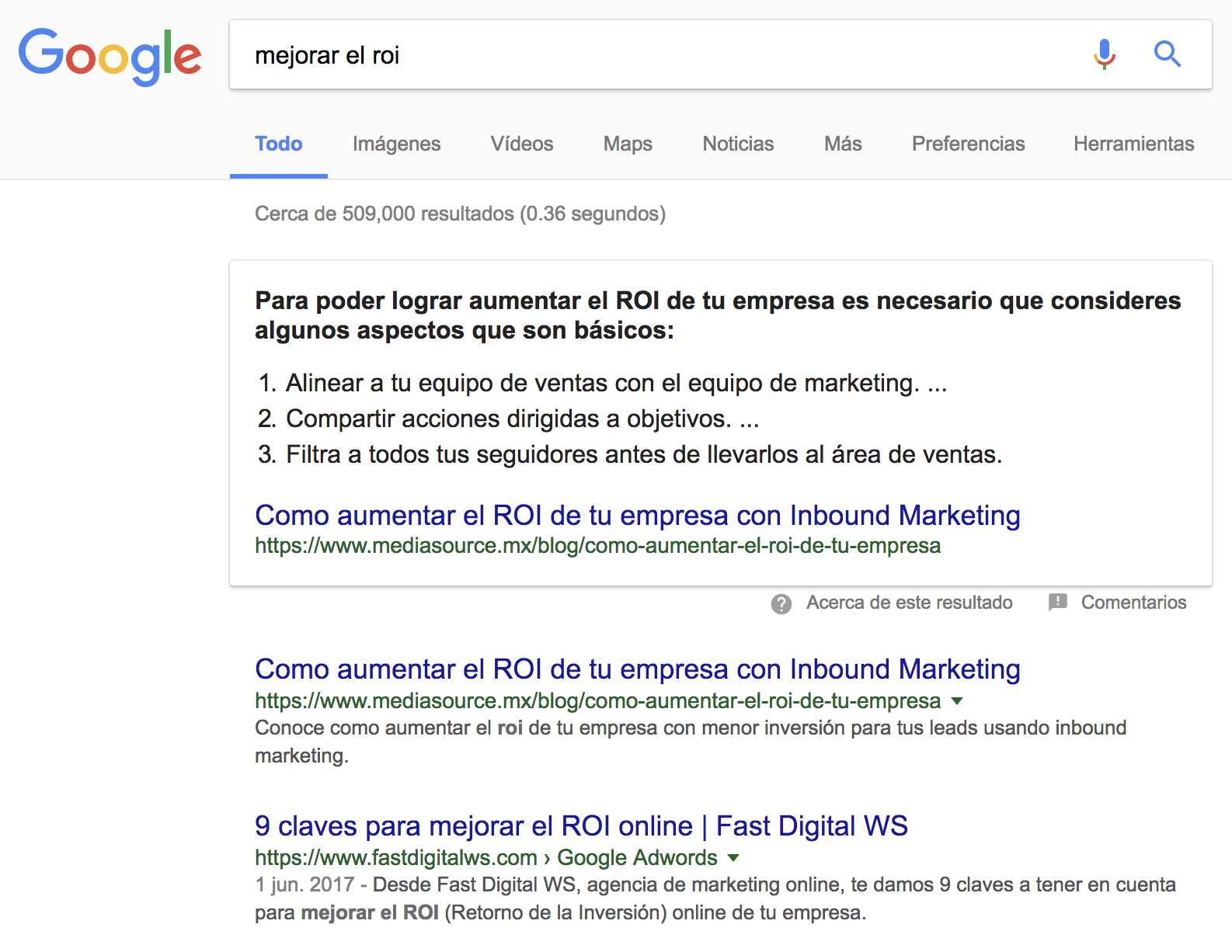 Posicionamiento web o SEO