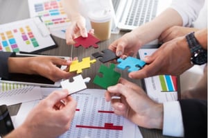Trabajo en equipo.