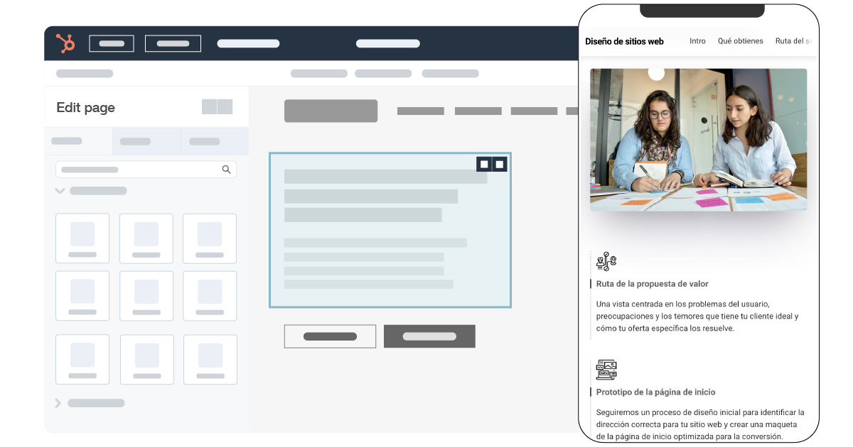 Proceso de rediseño web con CMS Hub o WordPress